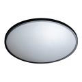 Azzardo AZ4256 - Plafón LED MALTA LED/48W/230V diá. 60 cm 4000K negro