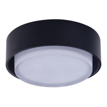 Azzardo AZ4389 - Lámpara empotrable LED de baño KASTORIA 7W/230V IP44 negro