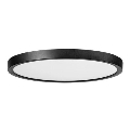 Azzardo AZ5354 - Plafón LED con sensor PANKA LED/12W/230V IP40 negro