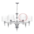 Azzardo - Pantalla de recambio para candelabro IMPRESS diá. 18 cm