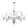 Azzardo - Pantalla de recambio para candelabro IMPRESS diá. 18 cm