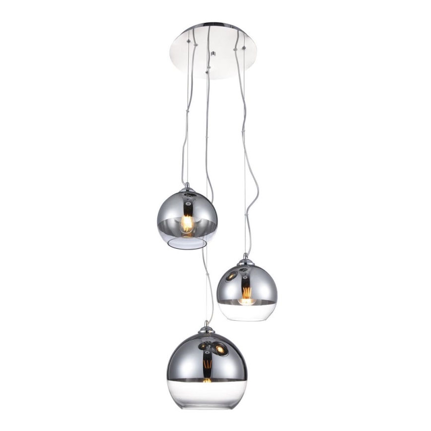 Azzardo - Vidrio de repuesto para lámpara de araña BALL - pequeño diá. 18 cm