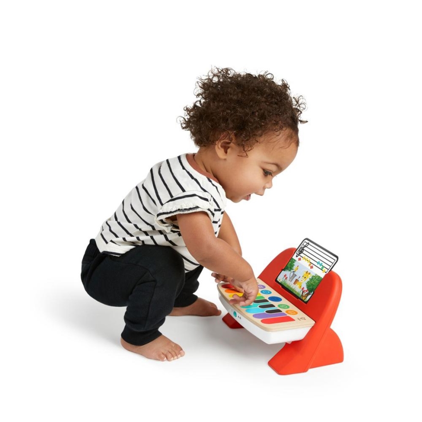 Baby Einstein - Piano musical de madera MAGIC TOUCH, 3 pilas AA