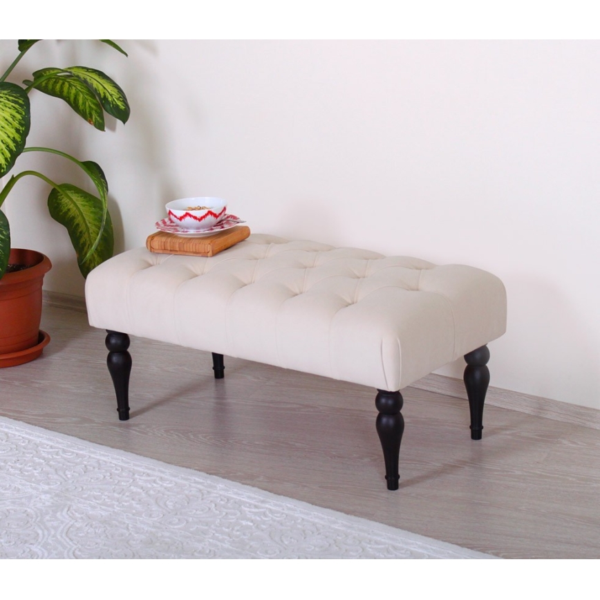 Banco DIXI color crema