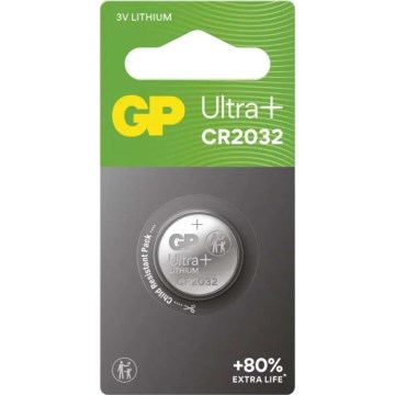 Batería de litio botón CR2032 GP LITHIUM 3V/220 mAh