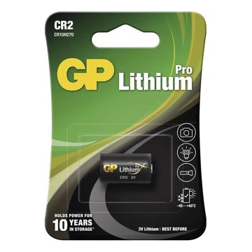 Batería de litio CR2 GP LITHIUM 3V/800 mAh