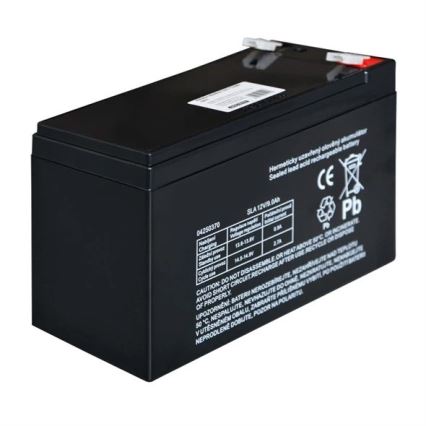 Batería de plomo-ácido VRLA AGM 12V/9Ah