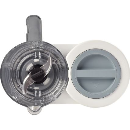 Beaba - Cocedor al vapor 2 en 1 BABYCOOK NEO blanco/gris