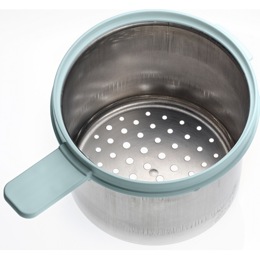 Beaba - Cocedor al vapor 2 en 1 BABYCOOK NEO blanco/gris
