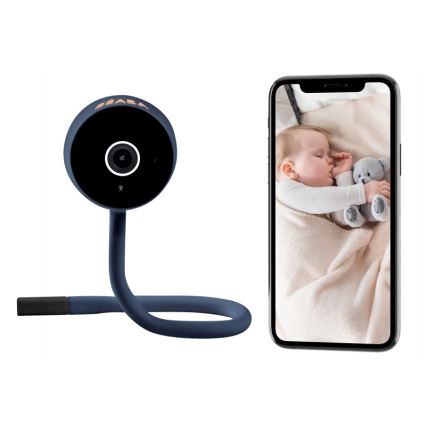 Beaba - Monitor de bebé inteligente ZEN CONNECT 5V Wi-Fi azul