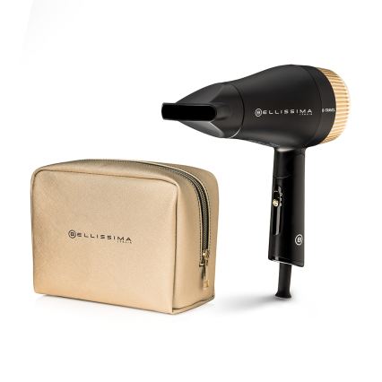 Bellissima 11872 - Secador de viaje B-TRAVEL 1400W/230V negro/dorado