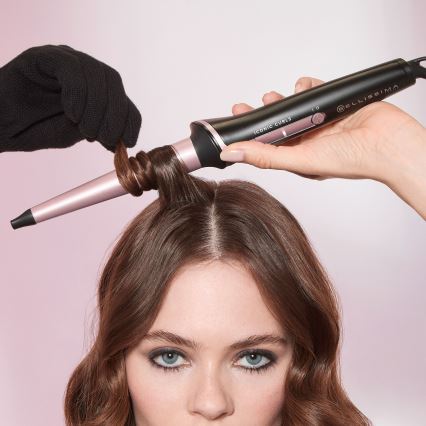 Bellissima 11949 - Rizador cónico para el cabello 40W/230V negro/rosa