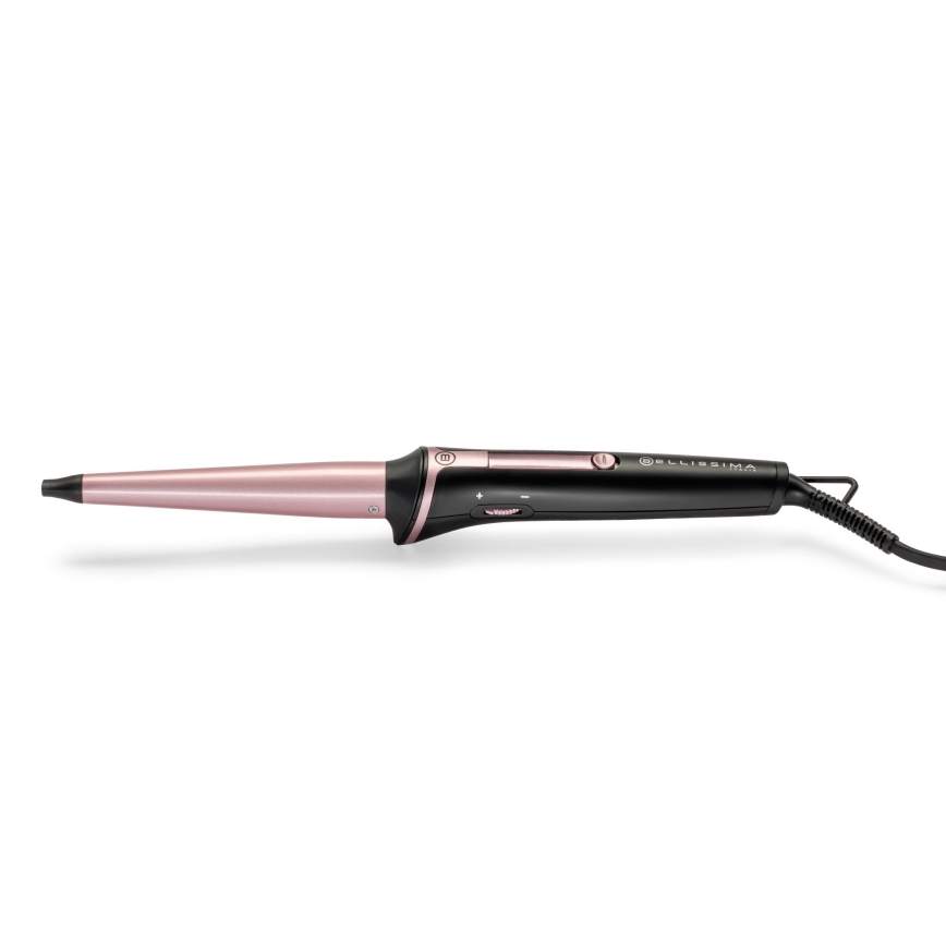 Bellissima 11949 - Rizador cónico para el cabello 40W/230V negro/rosa