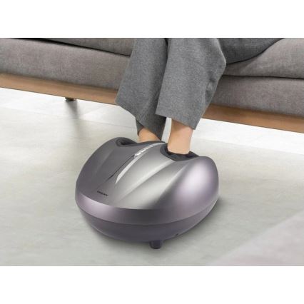 Beper - Masajeador de pies SHIATSU 36W/230V + control remoto