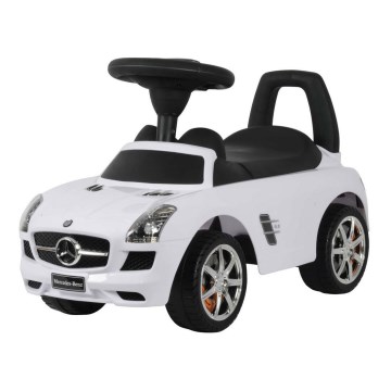 Bicicleta de empuje Mercedes 2xAA blanco/negro
