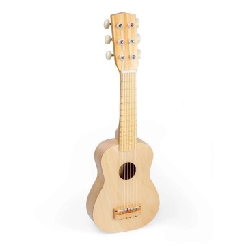 Bigjigs Toys - Guitarra de madera para niños