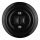 Bohemia-Design - Enchufe retro de porcelana con marco, 2 puertos USB-A, negro