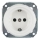 Bohemia-Design - Enchufe retro de porcelana SCHUKO 250V/16A sin marco blanco