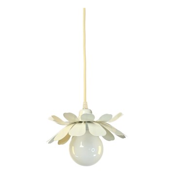 Bohemia-Design - Lámpara colgante con cable 1xE27/60W/230V crema