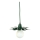 Bohemia-Design - Lámpara colgante con cable 1xE27/60W/230V verde