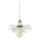Bohemia-Design - Lámpara colgante de porcelana con cable 1xE27/60W/230V