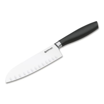 Böker - Cuchillo de cocina Santoku CORE PROFESSIONAL 16,5 cm negro