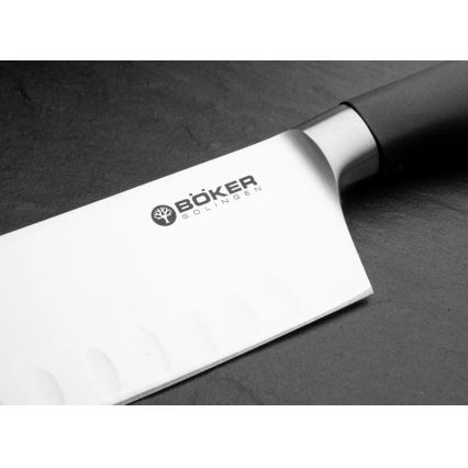 Böker - Cuchillo de cocina Santoku CORE PROFESSIONAL 16,5 cm negro