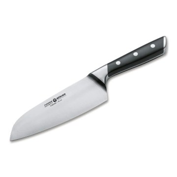 Böker - Cuchillo de cocina santoku FORGE 16 cm negro