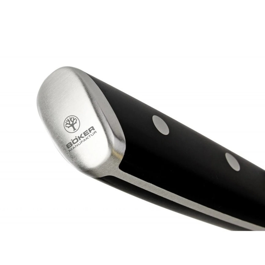 Böker - Cuchillo de cocina santoku FORGE 16 cm negro