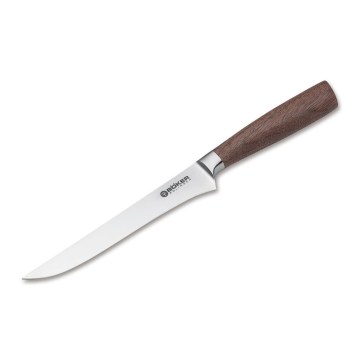 Böker - Cuchillo deshuesador de cocina CORE 16,5 cm nogal