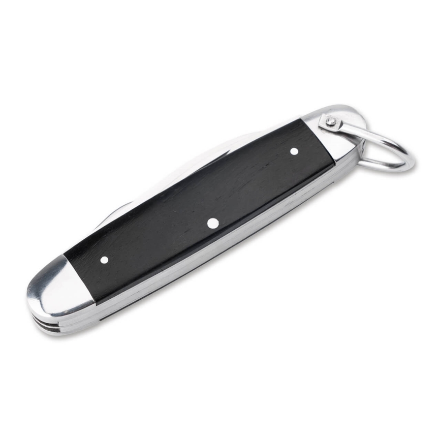 Böker - Navaja de bolsillo multifuncional Magnum Classic Pocket Steel 16 cm/4 funciones, mango de palisandro