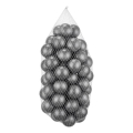 Bolas de juego de plástico 50 uds. diámetro 7 cm gris