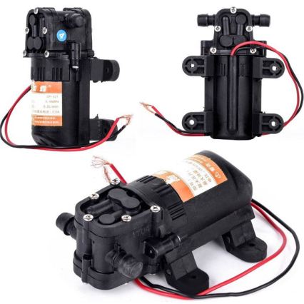 Bomba de diafragma autocebante 12 V 3,5 l/min