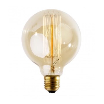 Bombilla decorativa industrial regulable SELRED G125 E27/60W/230V 3000K 120 lm