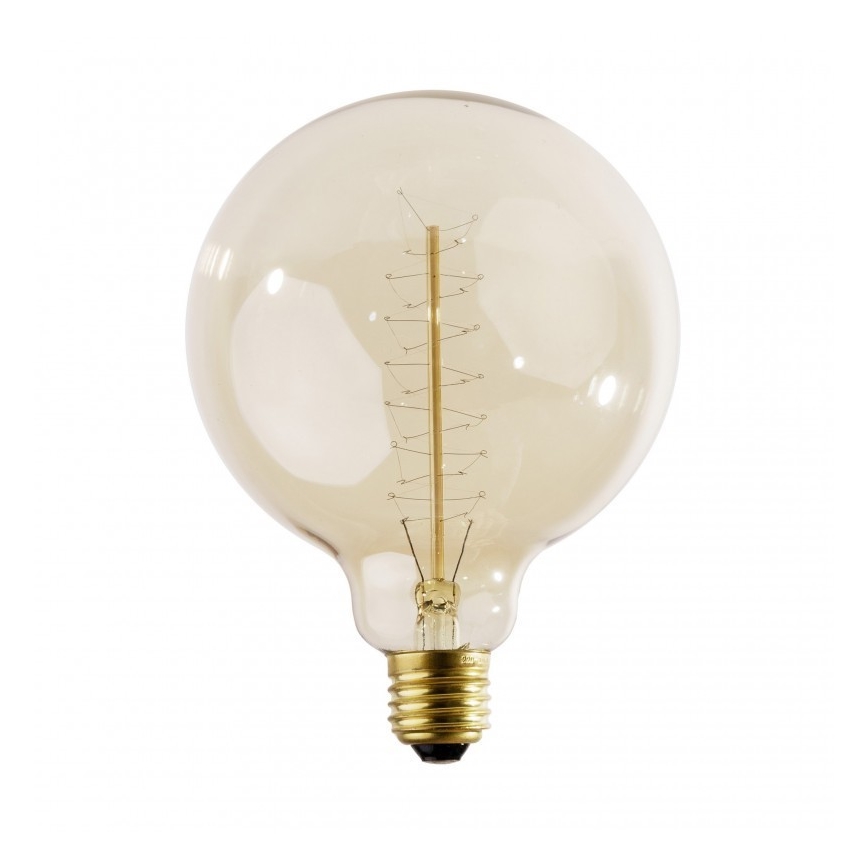 Bombilla industrial decorativa regulable SELRED G125 E27/60W/230V 2200K 260 lm