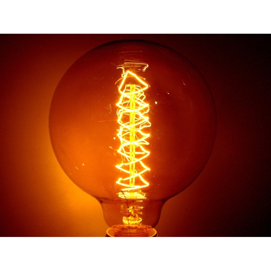 Bombilla industrial decorativa regulable SELRED G125 E27/60W/230V 2200K 260 lm