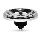 Bombilla LED AR111 GU10/12W/230V 3000K 24°