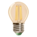 Bombilla LED CLASIC AMBER G45 E27/4W/230V 2200K -  Brilagi