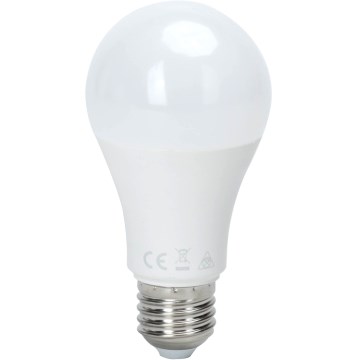 Bombilla LED con sensor crepuscular A60 E27/15W/230V 6500K - Aigostar