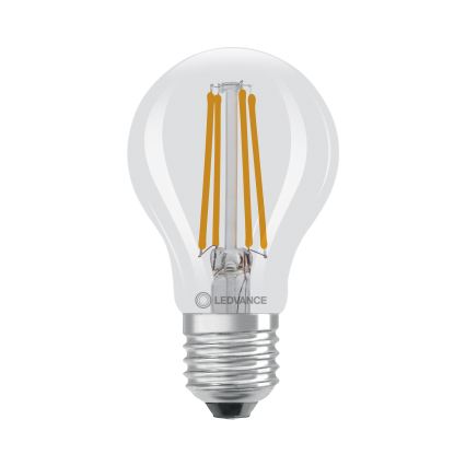 Bombilla LED con sensor crepuscular CLASSIC FILAMENT A60 E27/7,3W/230V 2700K - Osram