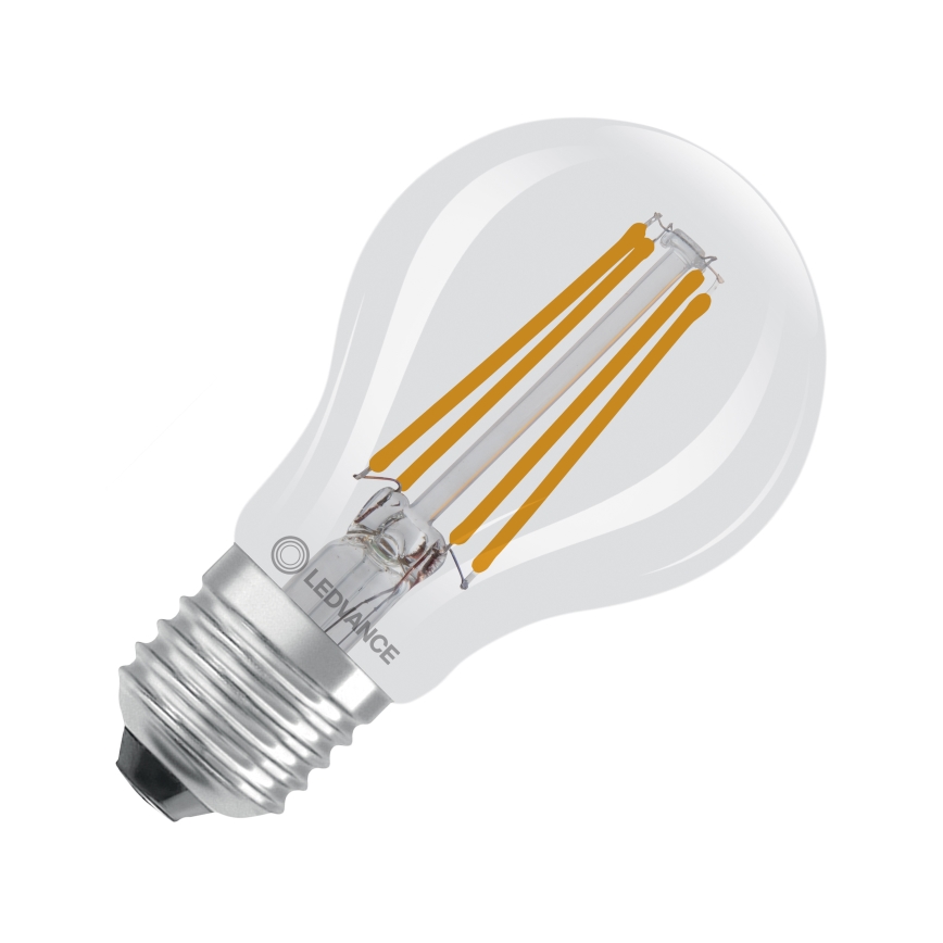 Bombilla LED con sensor crepuscular CLASSIC FILAMENT A60 E27/7,3W/230V 2700K - Osram