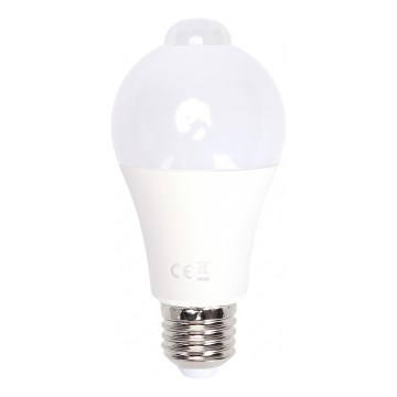 Bombilla LED con sensor de movimiento y sensor crepuscular A60 E27/9W/230V 3000K - Aigostar