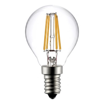 Bombilla LED de filamento G45 E14/6W/230V 3000K