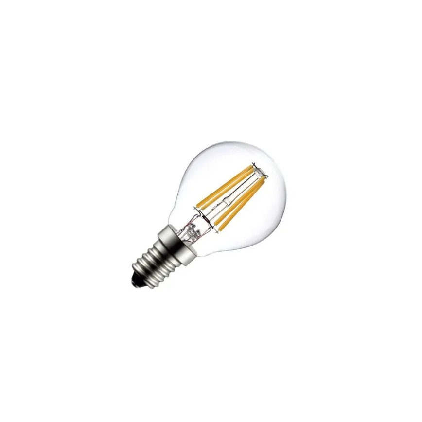 Bombilla LED de filamento G45 E14/6W/230V 3000K