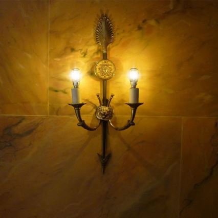Bombilla LED de filamento ST26, casquillo E14, 2W, 230V, 3000K
