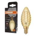 Bombilla LED de filamento vintage E14/2,5W/230V 2400K - Osram