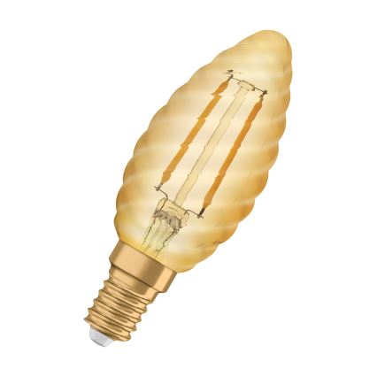 Bombilla LED de filamento vintage E14/2,5W/230V 2400K - Osram