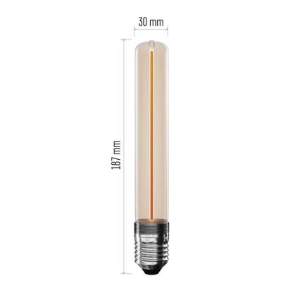 Bombilla LED DECO VINTAGE T30 E27/2W/230V 1800K