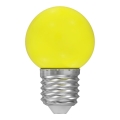 Bombilla LED E27/1W/230V 5500-6500K amarilla