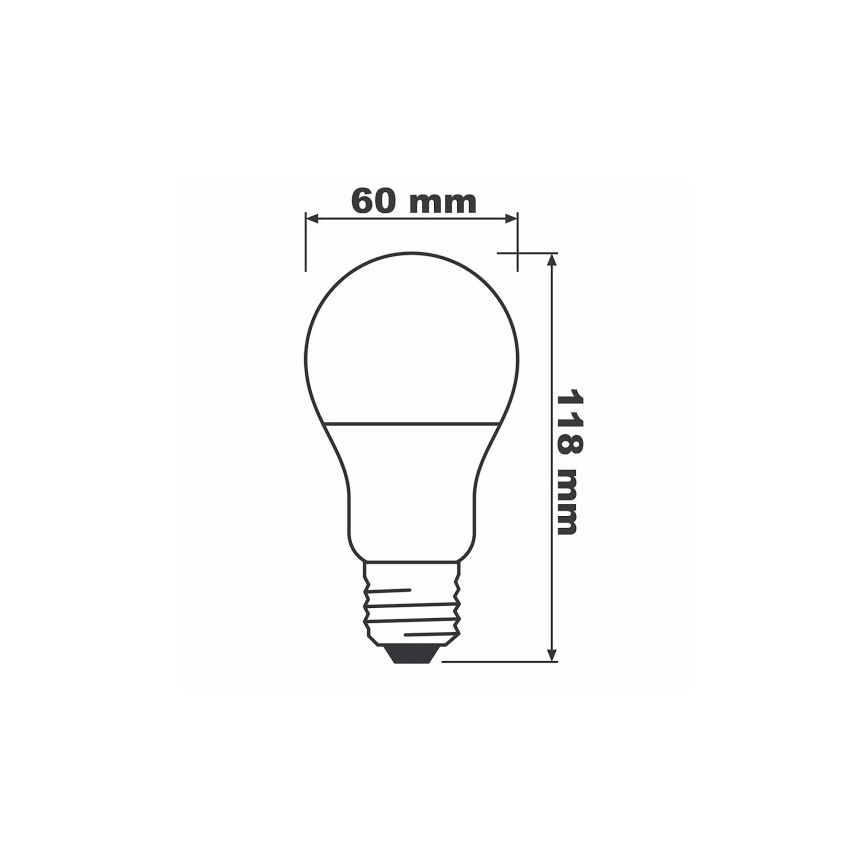 Bombilla LED ECO E27/13W/230V 2700K 1521lm
